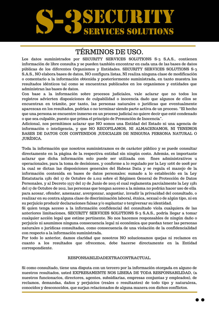Términos de Uso